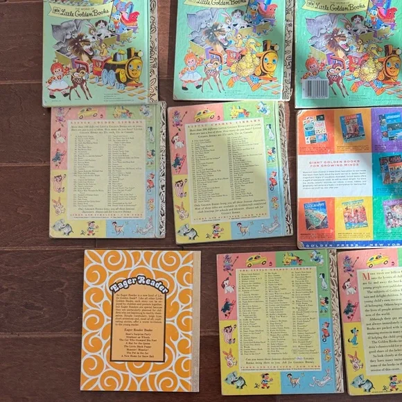 Vintage golden book lot - Picture 11 of 15